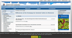 Desktop Screenshot of gemeinde.taufers.bz.it